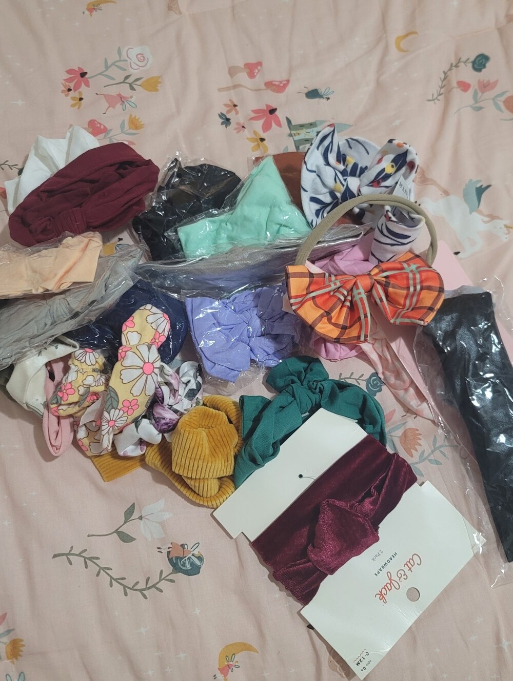 Baby assorted Hair Bows Lot - Multi Color Headbands
